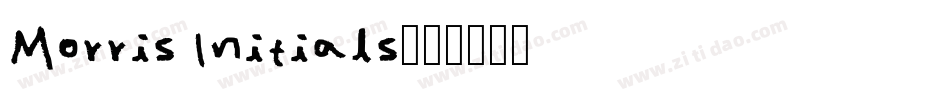 Morris Initials字体转换